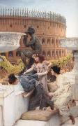 Alma-Tadema, Sir Lawrence The Coliseum (mk23) oil painting artist